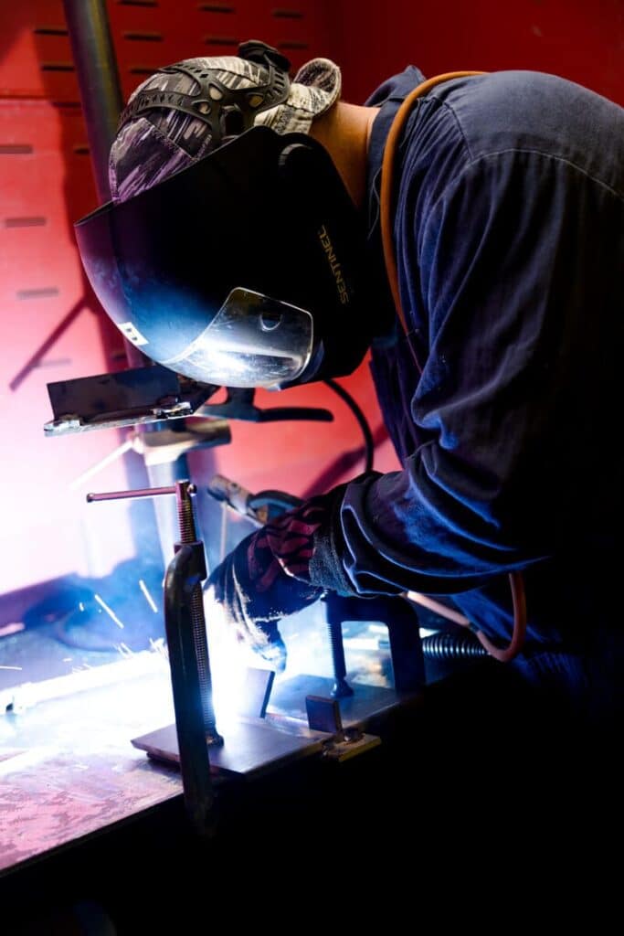 Centura College Welding Student Training