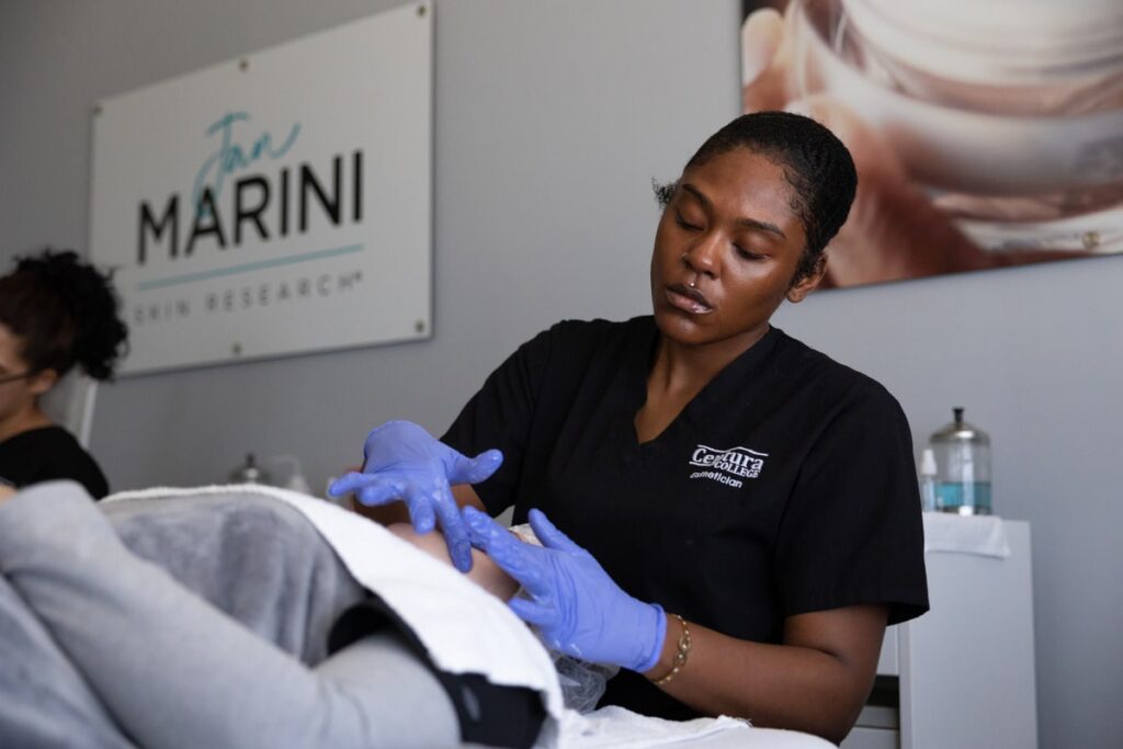 Centura College Esthetician Instruction